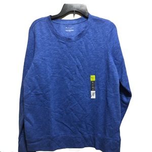 Tek Gear blue fleece sweatshirt